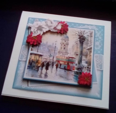 Snowy Day in London by Benita Jenkinson