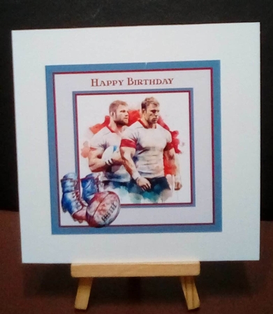 Rugby Fathers Day Mini Kit by Benita Jenkinson