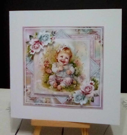 Cute Baby Girl Mini Page Kit by Benita Jenkinson