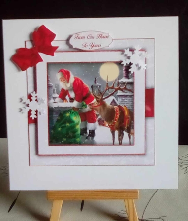 Father Christmas 2 Mini Kit   by Benita Jenkinson