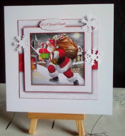 Father Christmas 2 Mini Kit   by Benita Jenkinson