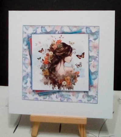 Butterfly Girl Mini Kit   by Benita Jenkinson