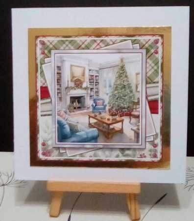 Cozy Christmas Room Mini Page Kit  by Benita Jenkinson