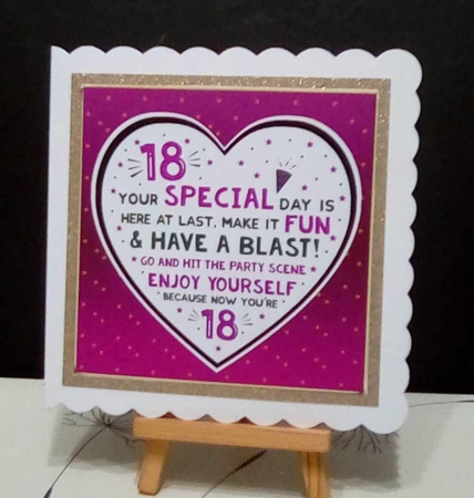18 HAVE A BLAST - PINK/PURPLE by Benita Jenkinson