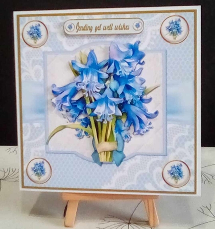 Forget me not flowers by Benita Jenkinson