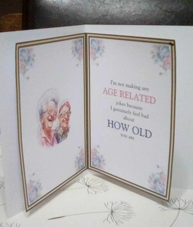 Sorry I Called You Old (Female) by Benita Jenkinson
