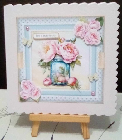 Wild Peony mini kit by Benita Jenkinson