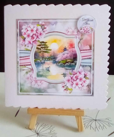 Dawn Over The Zen Garden Mini Page Kit  by Benita Jenkinson