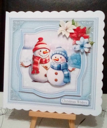 Snow Couple mini kit by Benita Jenkinson