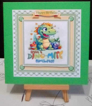 8x8 Mini Kit, Have a Dino-mite Birthday by Benita Jenkinson