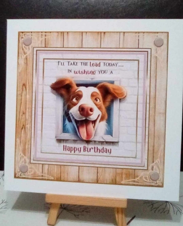 Take the lead 7x7ins kit with bookmarks by Benita Jenkinson