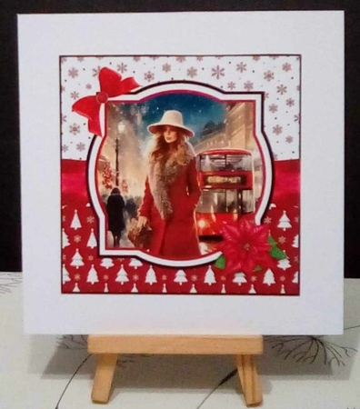 Christmas Shopping in London by Benita Jenkinson