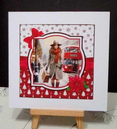 Christmas Shopping in London by Benita Jenkinson