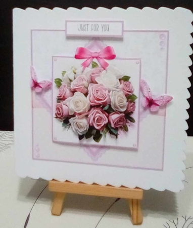 Pink Bouquets by Benita Jenkinson