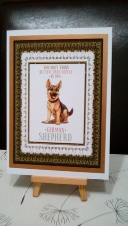 2 Dog quote toppers (7x5 aprox)2 by Benita Jenkinson