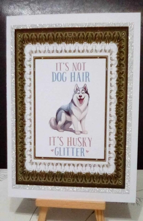2 Dog quote toppers (7x5 aprox)3 by Benita Jenkinson