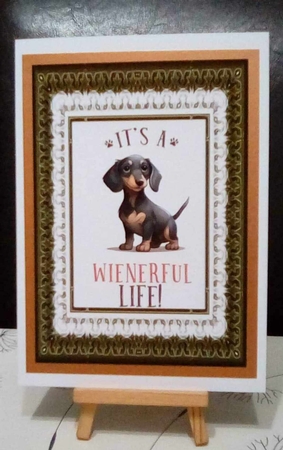 2 Dog quote toppers (7x5 aprox)4 by Benita Jenkinson
