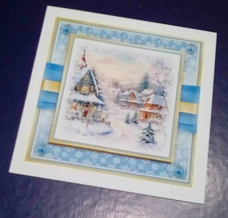 Winter Village Multi Topper Kit by Benita Jenkinson