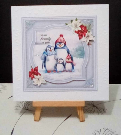 Penguin family mini kit by Benita Jenkinson