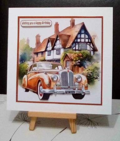 Just a car and a house 2 by Benita Jenkinson