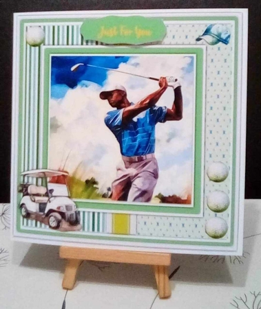 8x8 Mini Kit , Its a Mans World by Benita Jenkinson