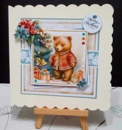 The Night Before Christmas 2 Card Topper Set by Benita Jenkinson