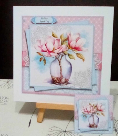 Magnolia vase by Benita Jenkinson