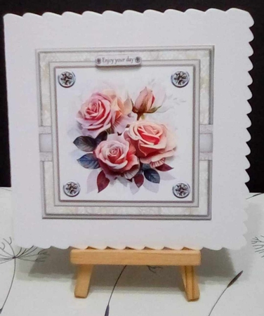 Roses with love by Benita Jenkinson
