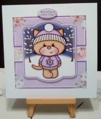 Kitty Christmas 2 Mini Kit by Benita Jenkinson