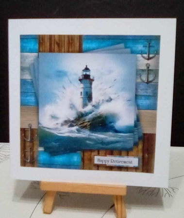 Male Card The Lighthouse Mini Kit by Benita Jenkinson