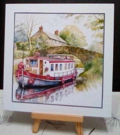 On the Narrowboat by Benita Jenkinson