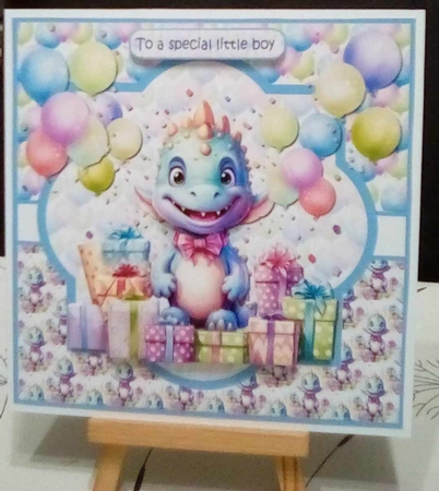 Little birthday Dinosaur boy by Benita Jenkinson
