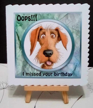 SC Missed your birthday by Benita Jenkinson