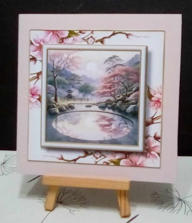 Beautiful Japanese Garden Multi Topper Kit by Benita Jenkinson