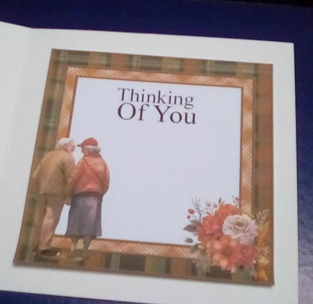 An Autumn Walk 1 Thinking of You Insert by Benita Jenkinson