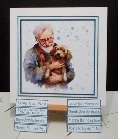 Grandad & His Dog 1 by Benita Jenkinson