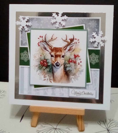 Winter Reindeer Toppers Set by Benita Jenkinson