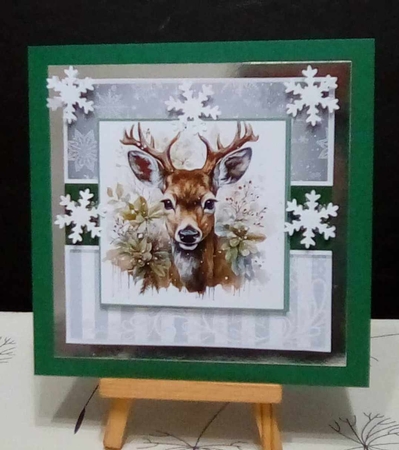 Winter Reindeer Toppers Set by Benita Jenkinson