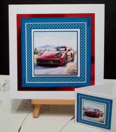 Red Sports Car #2 by Benita Jenkinson
