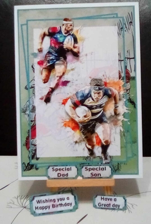 The Rugby Boys A5 by Benita Jenkinson