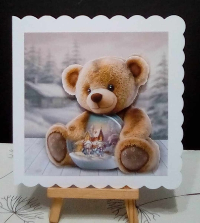Teddy globe by Benita Jenkinson