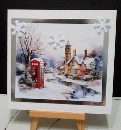 Winter somewhere in England CARD FRONTS by Benita Jenkinson