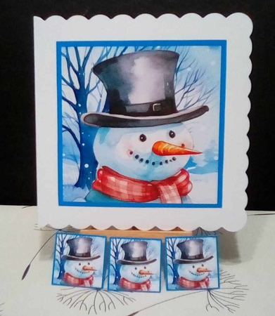 CHRISTMAS SNOWMAN by Benita Jenkinson