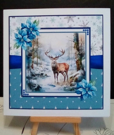 Winter Stag by Benita Jenkinson