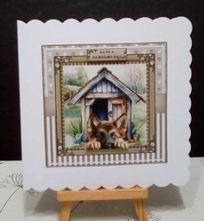 Peeking Dogs 03 Mini Page Kit  by Benita Jenkinson
