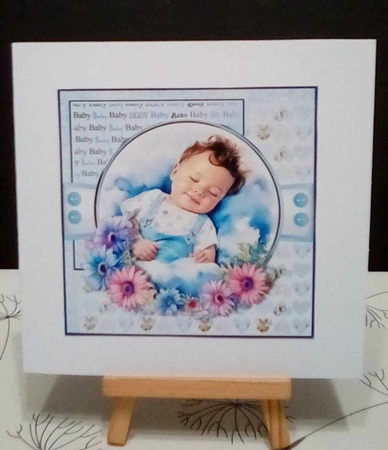 New Baby Boy Sleeping No.4 by Benita Jenkinson