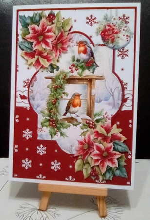 Festive Robins by Benita Jenkinson