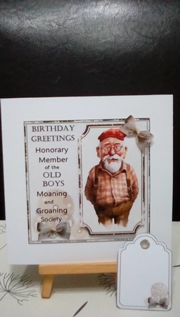 7x7 Old boys club choice of four mini kit by Benita Jenkinson