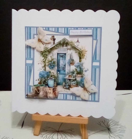Garden house 7x7 by Benita Jenkinson