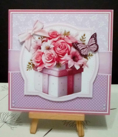 GIFT BOX FLOWERS by Benita Jenkinson